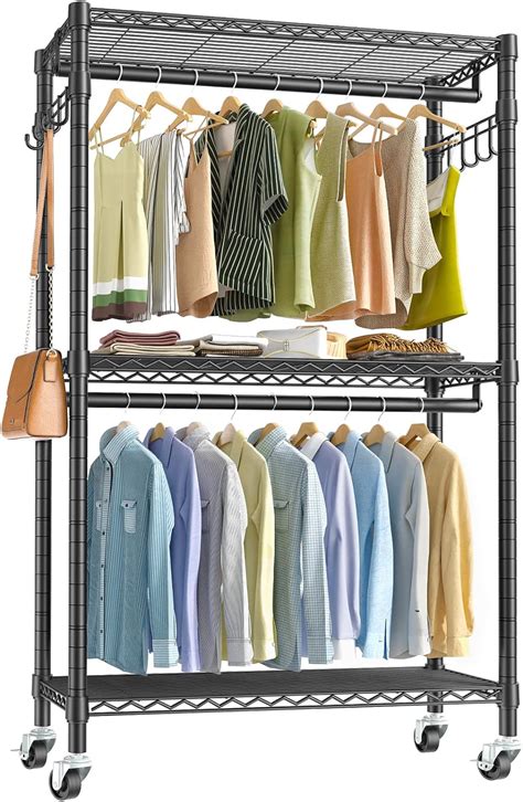 metal fabricated rolling racks heavy duty|adjustable height rolling garment rack.